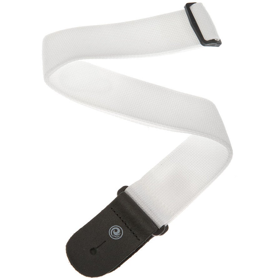 D&apos;Addario PWS108 Polypropylene Guitar Strap (White) von D&apos;Addario