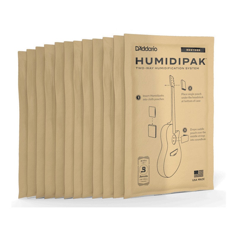 D'Addario Two-Way Humidification Replacement 12 pack D'Addario Two-Way Humidification Replacement 12 pack von D'Addario