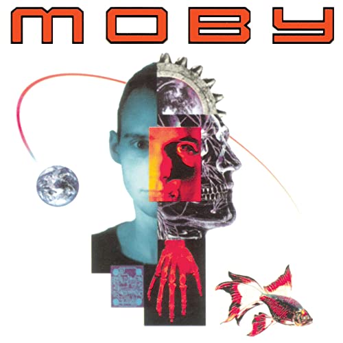 Moby - Schwarz/Weiß Marmor auf Blau [Vinyl LP] von UNIVERSAL MUSIC GROUP
