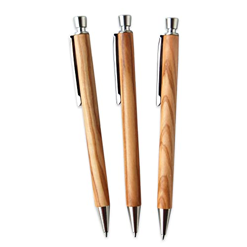 D.O.M.® Kugelschreiber aus Olivenholz (Ohne Gravur) von D.O.M. Die Olivenholz Manufaktur