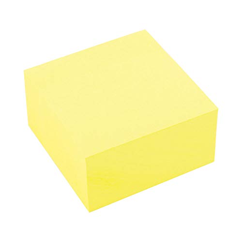 D.RECT 009326 Haftnotizwürfel Super Sticky Notes Selbstklebende Haftnotizzettel in 76x76mm 400 Blatt Gelb D.RECT 009326 Haftnotizwürfel Super Sticky Notes Selbstklebende Haftnotizzettel in 76x76mm 400 Blatt Gelb von D.RECT