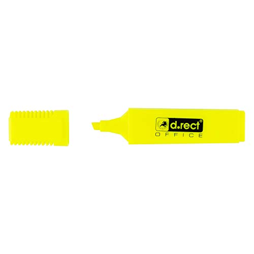 D.RECT 1127 Textmarker mit Schrägkeilspitze Gelb 1 D.RECT 1127 Textmarker mit Schrägkeilspitze Gelb 1 von D.RECT