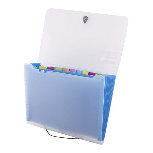 D.RECT 5540 Fächermappe organizer | Dokumentenmappe mit Registerkarten in Verschiedenen Farben | Erweiterbare Ordnermappe mit Fächern | Document Mappe mit 12 Fächer A4 Blau Abdeckung D.RECT 5540 Fächermappe organizer | Dokumentenmappe mit Registerkarten in Verschiedenen Farben | Erweiterbare Ordnermappe mit Fächern | Document Mappe mit 12 Fächer A4 Blau Abdeckung von D.RECT