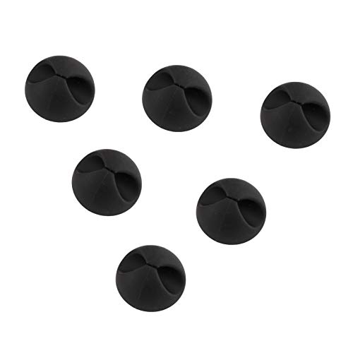 D.RECT Selbstklebender Kabelhalter Kabelclips Kabelbefestigung 6 Stück Schwarz D.RECT Selbstklebender Kabelhalter Kabelclips Kabelbefestigung 6 Stück Schwarz von D.RECT