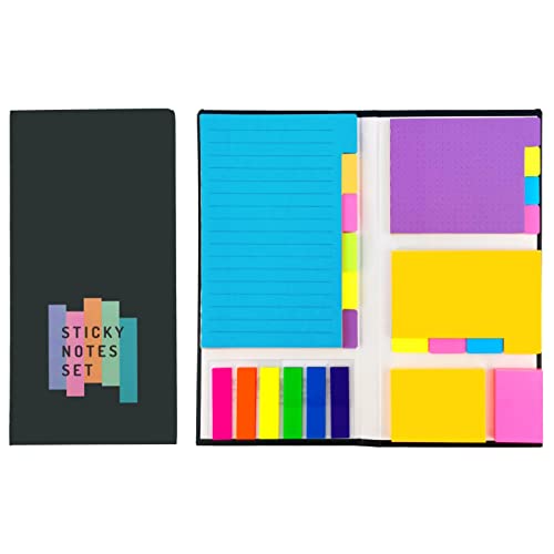D.RECT Set 410 Stück Haftnotizen Klebezettel,Mehrfarbiges Haftnotiz-Set,Selbstklebende Notizzettel,sticky notes,school supplies,Lesezeichen,Text Textmarker Strips D.RECT Set 410 Stück Haftnotizen Klebezettel,Mehrfarbiges Haftnotiz-Set,Selbstklebende Notizzettel,sticky notes,school supplies,Lesezeichen,Text Textmarker Strips von D.RECT