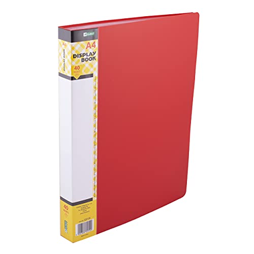 D.RECT Sichtbuch PP A4 |40 Hüllen | Sichtmappe | Solid | Präsentationsordner | Angebotsmappen |Rot D.RECT Sichtbuch PP A4 |40 Hüllen | Sichtmappe | Solid | Präsentationsordner | Angebotsmappen |Rot von D.RECT