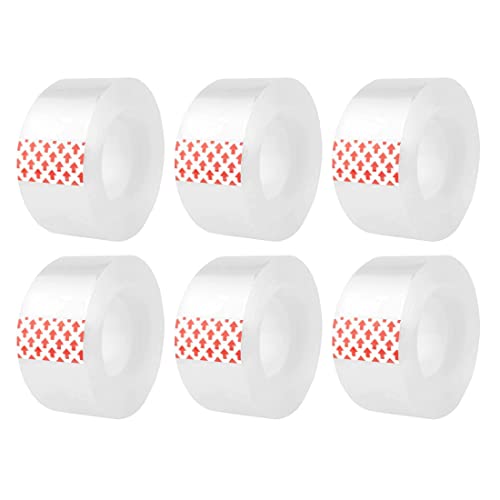 D.RECT - Transparentes Klebeband Set | für Schule und Büro | Lang & Stark | Universell Einsetzbar | 6 Rollen - 24mm x 30m D.RECT - Transparentes Klebeband Set | für Schule und Büro | Lang & Stark | Universell Einsetzbar | 6 Rollen - 24mm x 30m von D.RECT