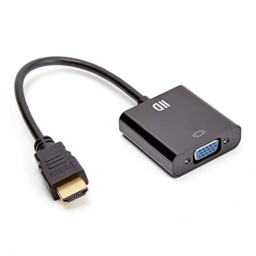 Convertisseur D2 Diffusion Compatible VGA femelle (D-sub DE-15) vers HDMI mâle (Type A) 15cm (Noir) von D2 DIFFUSION