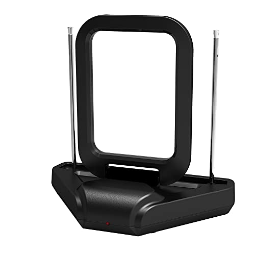 D2 UHF TV-Innenantenne mit 5G Filter, kompatibel mit UHD/4K und DVB-T/DVB-T2, 15km Reichweite, Schwarz D2 UHF TV-Innenantenne mit 5G Filter, kompatibel mit UHD/4K und DVB-T/DVB-T2, 15km Reichweite, Schwarz von D2Diffusion