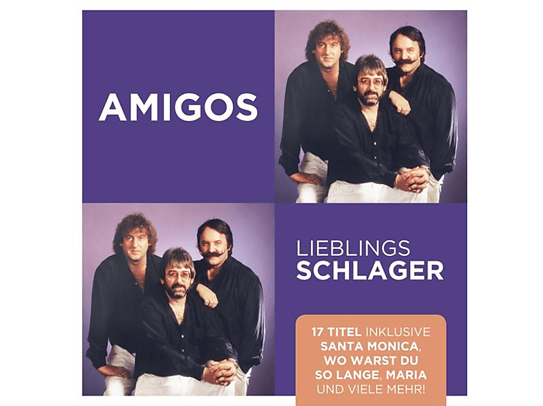 Die Amigos - Lieblingsschlager (CD) von DA RECORDS