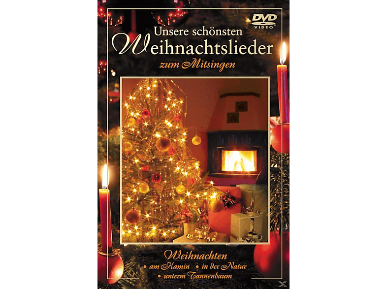 VARIOUS - Unsere schönsten Weihnachtslieder zum Mitsingen (DVD) von DA RECORDS