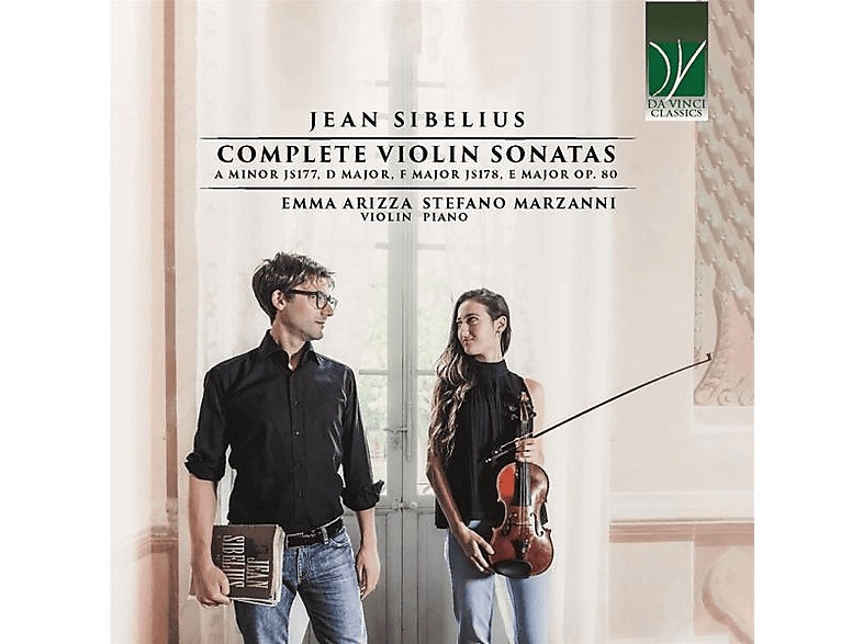 Arizza,Emma/Marzanni,Stefano - JEAN SIBELIUS: COMPLETE VIOLIN SONATAS (CD) von DA VINCI C