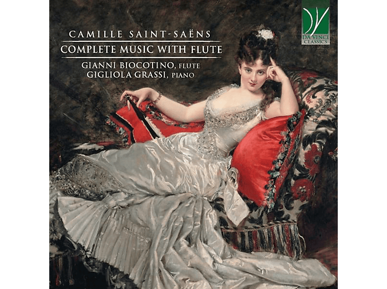 Biocottino,Gianni/Grassi,Gigliola - SAINT-SAENS COMPLETE MUSIC WITH FLUTE (CD) von DA VINCI C