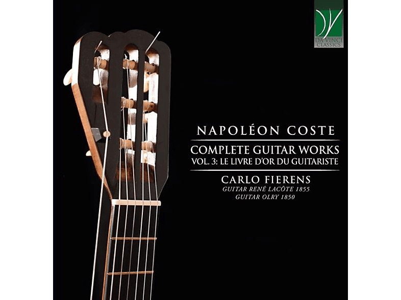 Carlo Fierens - COMPLETE GUITAR WORKS VOL. 3 (CD) von DA VINCI C