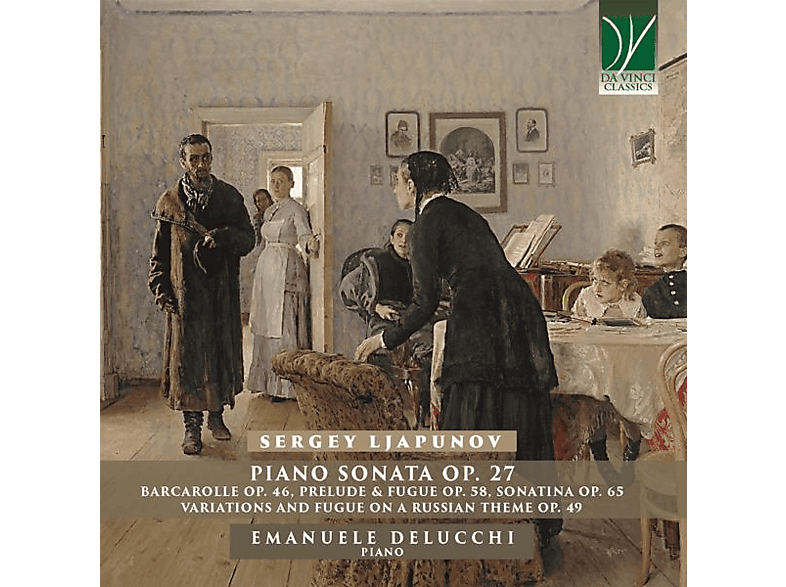Emanuele Delucchi - Piano Sonata op.27 and other Works (CD) von DA VINCI C