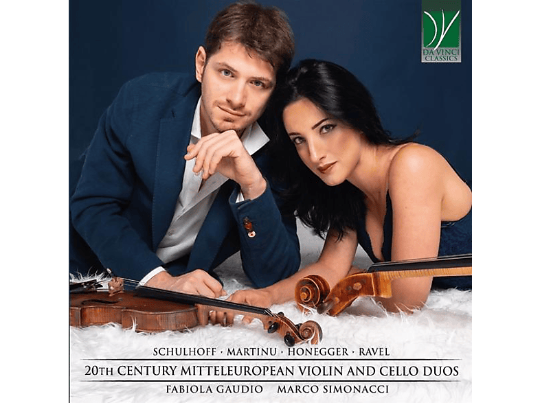 Gaudio,Fabiola/Simonacci,Marco - VIOLIN AND CELLO DUOS (20TH CENTURY) (CD) von DA VINCI C