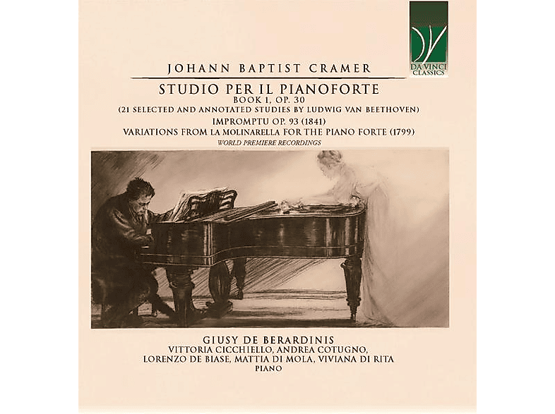 M. / A. COTUGNO G. DE BERARDINIS V. D Di Mola - Studio Per Il Pianoforte, Book 1, Op. 30 (CD) von DA VINCI C