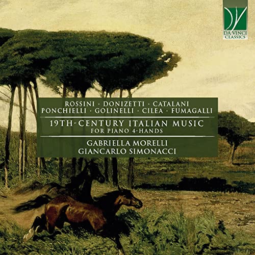 19th-Century Italian Music (Vierhändig) von DA VINCI CLASSICS