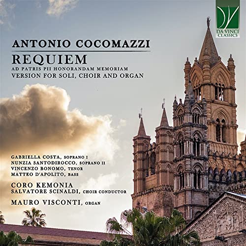 Aa.Vv.: Antonio Cocomazzi: Requiem, Ad Patris Pii Honorandam Memoriam, Version For Soli [CD] von DA VINCI CLASSICS