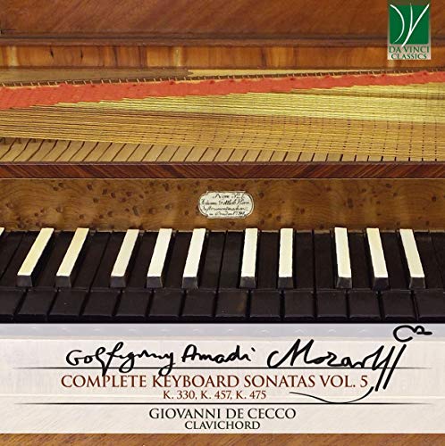 Mozart: Complete Keyboard Sonatas Vol 5 von DA VINCI CLASSICS