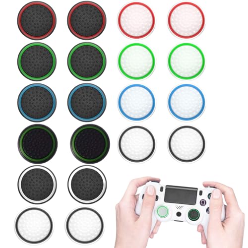 20 Stück Joystick Kappen Ps5 Controller Sticks Grips,Ps5 Controller Zubehör,Ps5 Zubehör Schutzabdeckung,Silikon Thumbsticks Grips Caps, Für Xbox One Series,Joystick-Schutz Aufsätze,Daumengriffkappen 20 Stück Joystick Kappen Ps5 Controller Sticks Grips,Ps5 Controller Zubehör,Ps5 Zubehör Schutzabdeckung,Silikon Thumbsticks Grips Caps, Für Xbox One Series,Joystick-Schutz Aufsätze,Daumengriffkappen von DAAIZIII