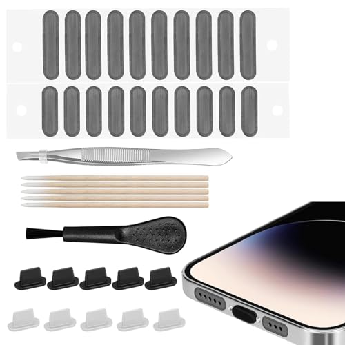 37er Set Staubschutz,Staubschutzstecker,Usb C Staubschutz,Iphone Lautsprecher Schutz,Staubdichte Netzaufkleber,Iphone Staubschutz,Handy Staubschutz,Telefon-Lautsprecherabdeckung Für Telefonlautspreche 37er Set Staubschutz,Staubschutzstecker,Usb C Staubschutz,Iphone Lautsprecher Schutz,Staubdichte Netzaufkleber,Iphone Staubschutz,Handy Staubschutz,Telefon-Lautsprecherabdeckung Für Telefonlautspreche von DAAIZIII