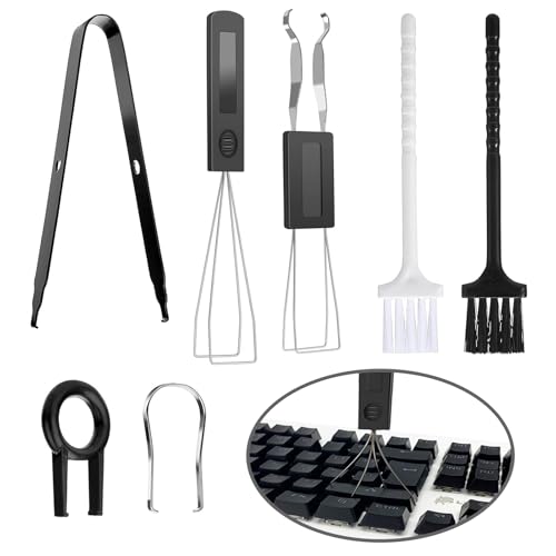DAAIZIII 7 Stücke Keycap Puller,Switch Puller,Keycap,Tastatur Tasten Entferner,Keycap Remover,Tastenkappen Entferner Für Mechanische Tastaturen, Entfernen Und Installieren Der Tastenkappen DAAIZIII 7 Stücke Keycap Puller,Switch Puller,Keycap,Tastatur Tasten Entferner,Keycap Remover,Tastenkappen Entferner Für Mechanische Tastaturen, Entfernen Und Installieren Der Tastenkappen von DAAIZIII