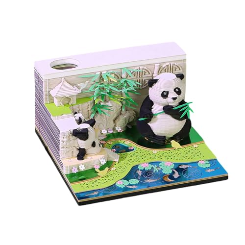 2025 Schreibtischkalender 3D Papierkalender Tränenstätte Tägliche Seite Reißbare Notizbilder 2025 3D Panda Uhres Kalender 2025 Schreibtischkalender 3D Papierkalender Tränenstätte Tägliche Seite Reißbare Notizbilder 2025 3D Panda Uhres Kalender von DABAIXIONG