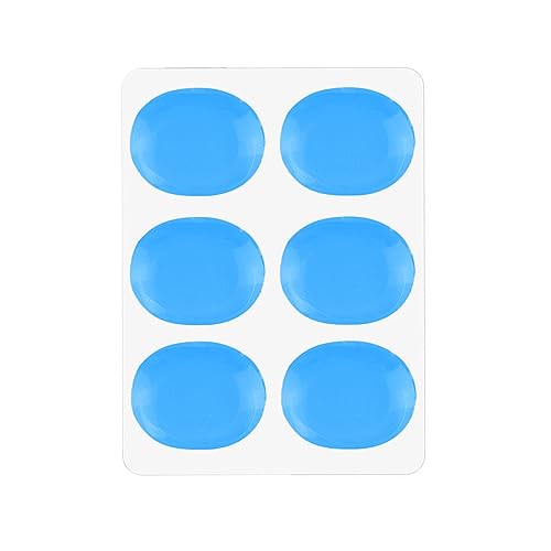 6 Pcs Trommeldämpfer Trommelgel Runde Klare Trommeldämpfer Für Drum Silicon Schalldämpfer Stummschuffler Dämpfung Gel Pad 6 Pcs Trommeldämpfer Trommelgel Runde Klare Trommeldämpfer Für Drum Silicon Schalldämpfer Stummschuffler Dämpfung Gel Pad von DABAIXIONG