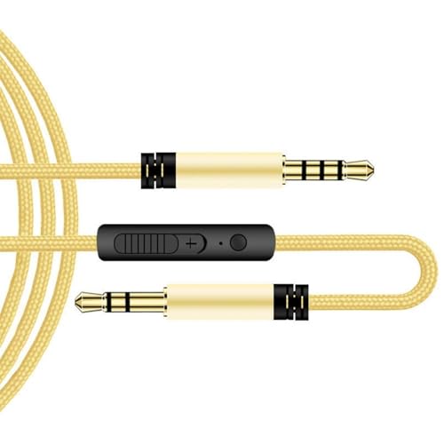 DABAIXIONG 120 Cm 3 5 Mm Hörkabel Mit Mikrofonen Sprachsteuerung Für Kopfhörerauto Lautsprecher Smartphones DABAIXIONG 120 Cm 3 5 Mm Hörkabel Mit Mikrofonen Sprachsteuerung Für Kopfhörerauto Lautsprecher Smartphones von DABAIXIONG