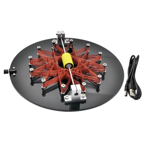DABAIXIONG Acryl Und Metallsternspulenmotor Elektromagnetischer Motor Für Experimentelle Freien Berergielösung DABAIXIONG Acryl Und Metallsternspulenmotor Elektromagnetischer Motor Für Experimentelle Freien Berergielösung von DABAIXIONG