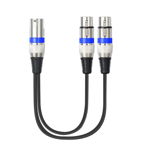 DABAIXIONG Ausgeglichenes Mikrofonadapterkabel 1 Männlich Bis 2 Weiblich Für Lautsprecher 3Pin Männlich Bis Doppelt Weiblich Kabel DABAIXIONG Ausgeglichenes Mikrofonadapterkabel 1 Männlich Bis 2 Weiblich Für Lautsprecher 3Pin Männlich Bis Doppelt Weiblich Kabel von DABAIXIONG