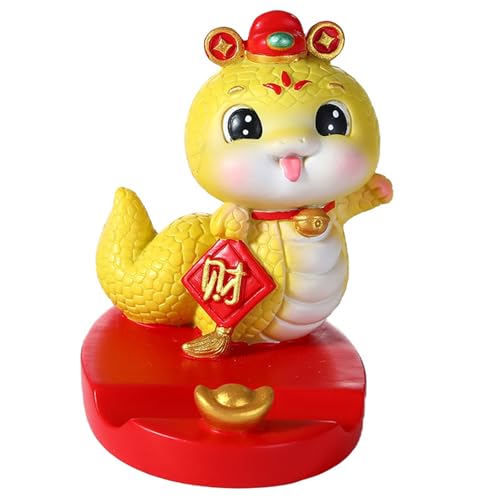 DABAIXIONG Einzigartiger Snake Mobile 2025 Jahr Der Snake Decorative Schreibtisch Ornament Phone Stand New Year Decoration DABAIXIONG Einzigartiger Snake Mobile 2025 Jahr Der Snake Decorative Schreibtisch Ornament Phone Stand New Year Decoration von DABAIXIONG