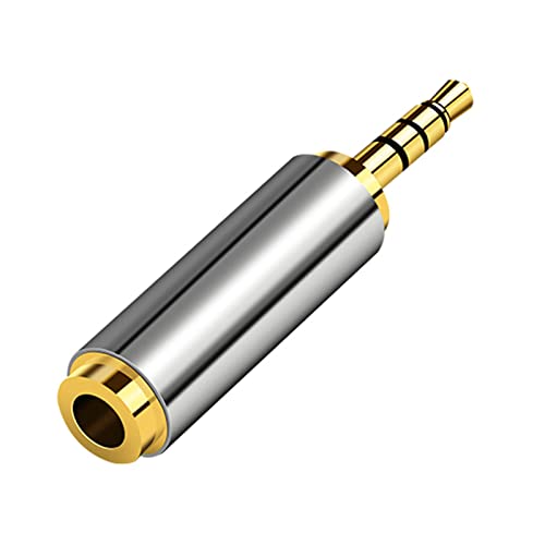 DABAIXIONG Goldene 2 5 Mm Weibliche Buchse Auf 3 5 Mm Männliche Stereo Full Metal Earphone Kopfhöreradapter Anschluss MP3 Player DABAIXIONG Goldene 2 5 Mm Weibliche Buchse Auf 3 5 Mm Männliche Stereo Full Metal Earphone Kopfhöreradapter Anschluss MP3 Player von DABAIXIONG