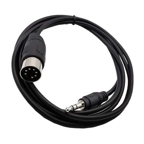 DABAIXIONG Kompaktes DIN7Pin Bis 3 5 Mm Kabelmetallkerne Getriebe Optimiert Für DIN7 Stereo Equipment Music Devices von DABAIXIONG