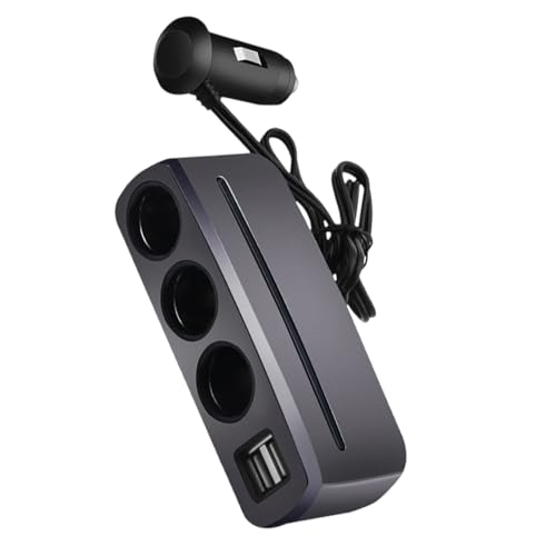 DABAIXIONG Mehrere Geräteauto Ladestation Mit 3 Sockel Und 2 USB Port Zigaretten Leichterer Splitter Für Smartphones Tablets DABAIXIONG Mehrere Geräteauto Ladestation Mit 3 Sockel Und 2 USB Port Zigaretten Leichterer Splitter Für Smartphones Tablets von DABAIXIONG