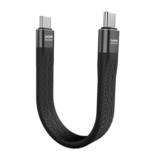 DABAIXIONG Typ C Zum Typ C Kabel 40Gbit / S 8K@60Hz 240W Schnelles Lade USB C Datenkabel Videokabel Für Smartphone Laptops DABAIXIONG Typ C Zum Typ C Kabel 40Gbit / S 8K@60Hz 240W Schnelles Lade USB C Datenkabel Videokabel Für Smartphone Laptops von DABAIXIONG