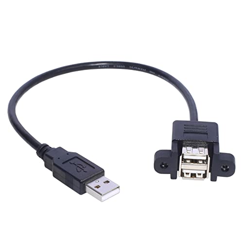 DABAIXIONG USB 2.0 Extender Kabel USB 2.0 Männlich Frauen Für Stromdaten Y Splitter Ladeerweiterungskabel (32 Cm/12 6 Zoll) von DABAIXIONG