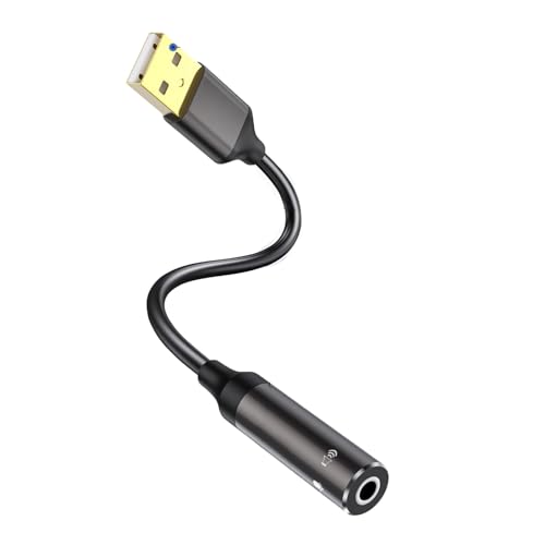 DABAIXIONG USB Auditory Adapter Wiedergabe Externer Soundkarte Für Laptops Desktops Und Gaming Systeme Sofort DABAIXIONG USB Auditory Adapter Wiedergabe Externer Soundkarte Für Laptops Desktops Und Gaming Systeme Sofort von DABAIXIONG