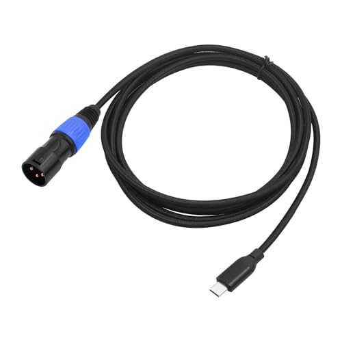 DABAIXIONG USB Typ C Mann Bis 3Pin XLRS Männliches Mikrofone Kabel Ausgeglichenes Stereo Schallkabel Für Die Aufnahmeausrüstung von DABAIXIONG