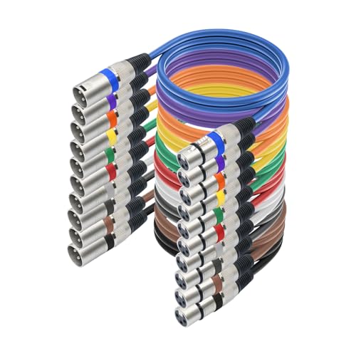 Packung Von 10 Prozent Kanon Cable 3Pin Ausgeglichene Kanon Mikrofone Kabelkabel Männlich Weibliche Verlängerungslinie Für Mixer Packung Von 10 Prozent Kanon Cable 3Pin Ausgeglichene Kanon Mikrofone Kabelkabel Männlich Weibliche Verlängerungslinie Für Mixer von DABAIXIONG