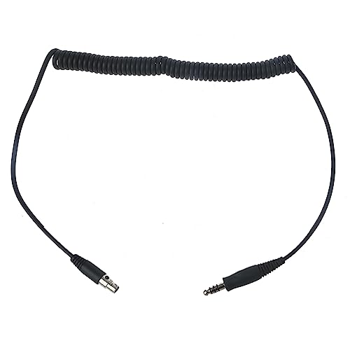 U174 Stecker XLR5 Adapter Coiled Cable Headphone Kabel Kabel Für Hubschrauber Funkgeräte Headsets U174 Stecker XLR5 Adapter Coiled Cable Headphone Kabel Kabel Für Hubschrauber Funkgeräte Headsets von DABAIXIONG