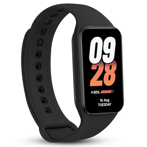 Mi Smart Band 8 Active, Fitness Tracker Smartwatch, 1.47 LCD-Display, 50+ Sportmodi, Herzfrequenzmessung, kompaktes 9,99 MM Gehäuse, SpO2-Tracking, bis zu 14 Tage Batterielaufzeit, Schlaf, Stress von DABAOZHA