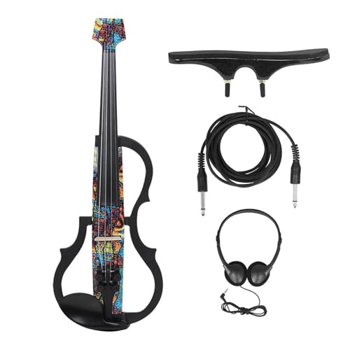 Violinenset 4/4 Kopfhörer Für Violine Verbinden Sie Streichinstrumente Mit Zubehör(4) von DABAUR