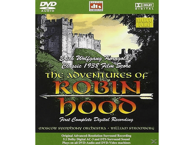 Moscow Symphony Orchestra, Stromberg/Moskau So - Adventures Of Robin Hood (DVD-Audio Album) von DACAPO