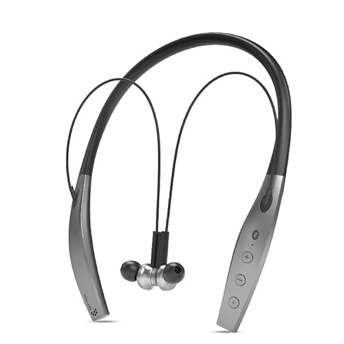 DACOM Bluetooth Kopfhörer Active Noise Cancelling (ANC) Kopfhörer 14 Std. Spielzeit Sport Kopfhörer Bluetooth-Kopfhörer mit integriertem Mikrofon von DACOM