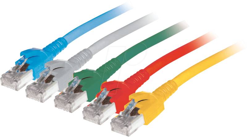 PATCH-DW6 20 GR - DÄTWYLER Cat.6a, 500MHz, S/FTP, 20 m, grau von DAETWYLER