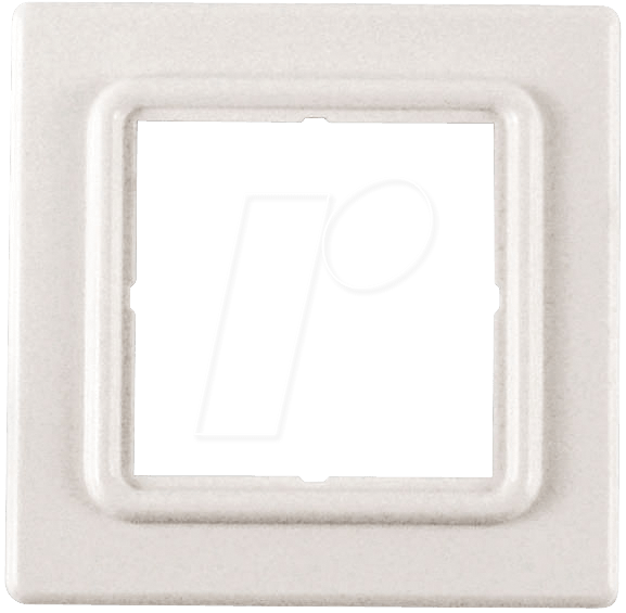 UNILAN 1400830 - Abdeckrahmen 1-fach, 80 x 80 x 5 mm,  RAL9010 von DAETWYLER