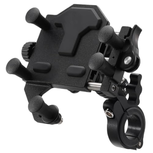 DAGESVGI Motorrad Handyhalter Ständer Pedal Elektrischer Absorber Shock Phone Fahrzeug St Motorrad Ständer E8I5 Stoßdämpfend von DAGESVGI