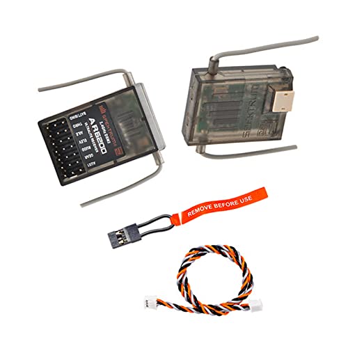 AR6200 DSM2 6-Kanal Telemetrieempfänger mit Satellit für Spektrum Spek Generic DX6i DSM2 von DAGIJIRD